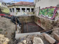 Abrigo pequeninos betao armado reinforced concrete inspeção estrutural structural survey 10