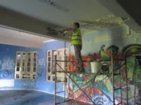 Abrigo pequeninos betao armado reinforced concrete inspeção estrutural structural survey coring 8