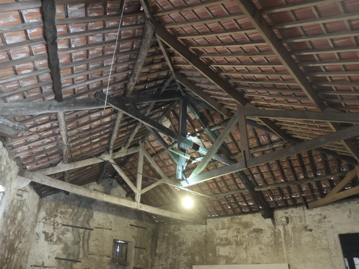 Timber truss asna madeira NDT survey inspecao 04