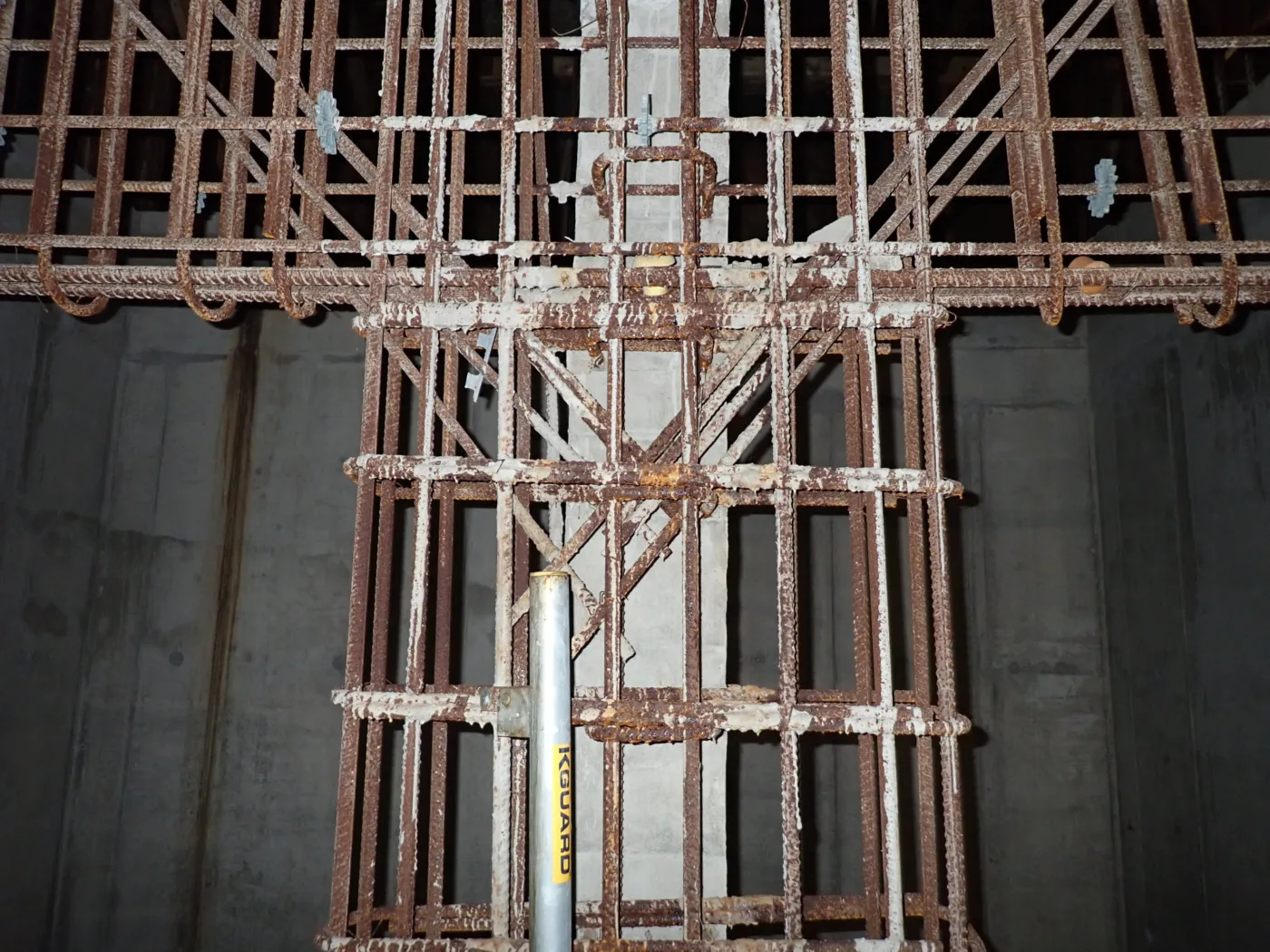 RC structure structural survey NDT steel corrosion rebar 01