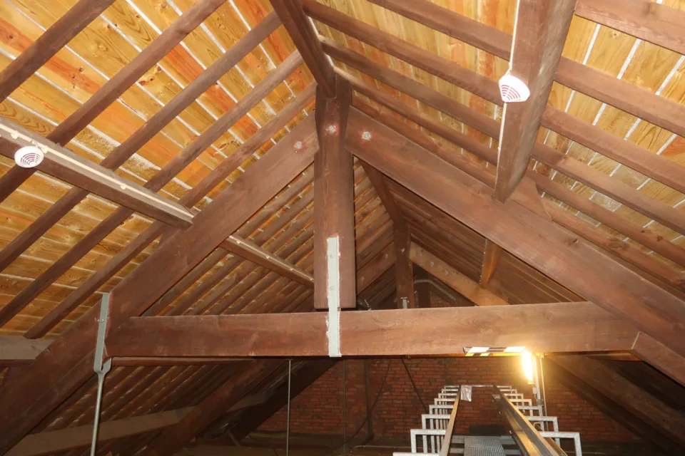Timber roof structural survey NDT madeira cobertura 03