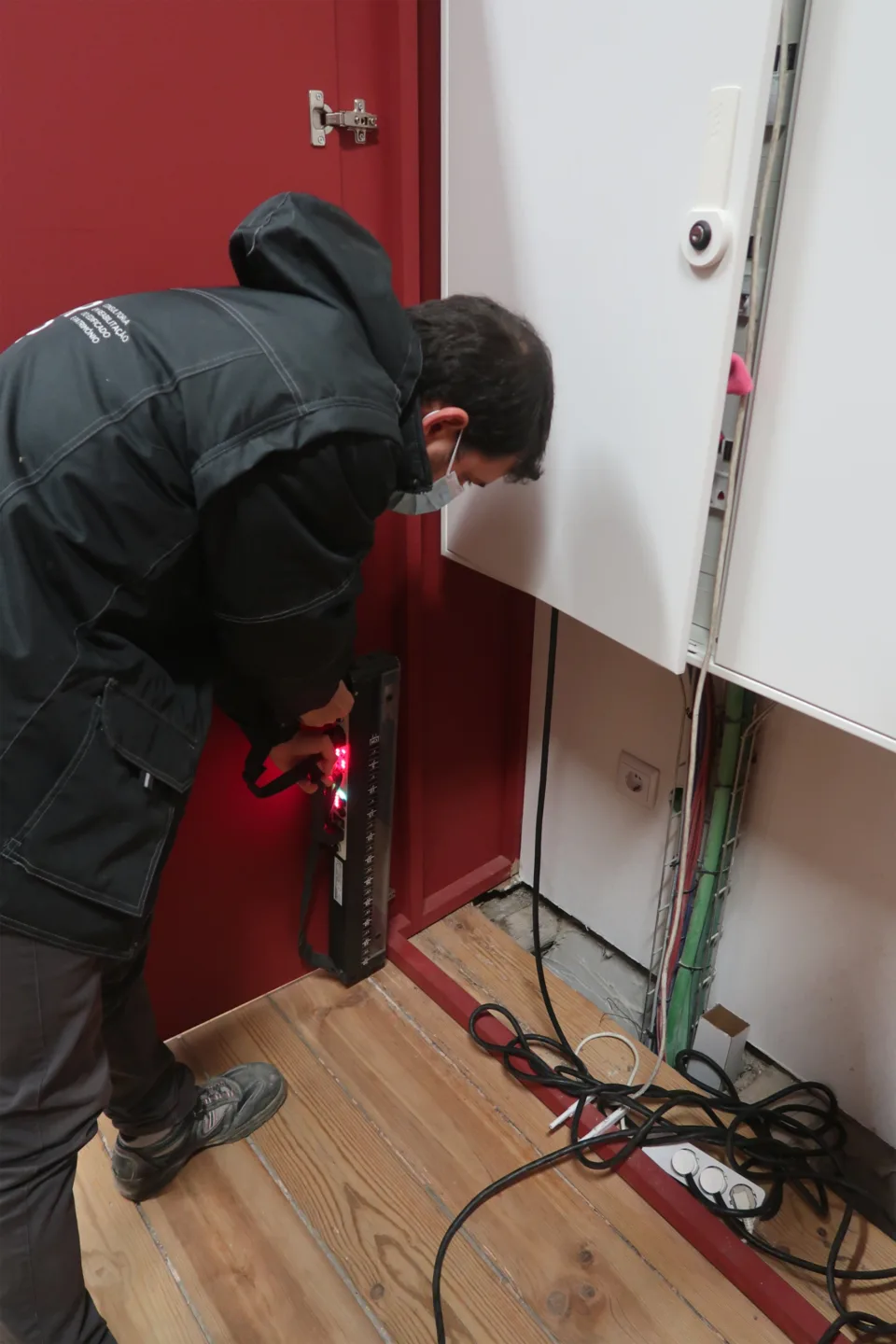 Timber roof structural survey NDT madeira cobertura 13