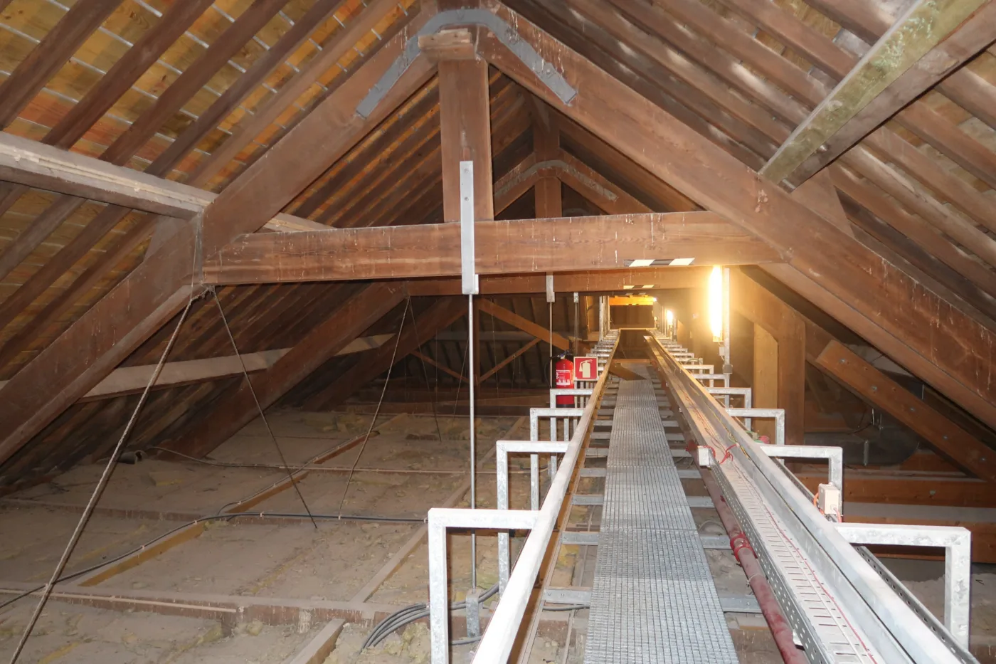 Timber roof structural survey NDT madeira cobertura 08