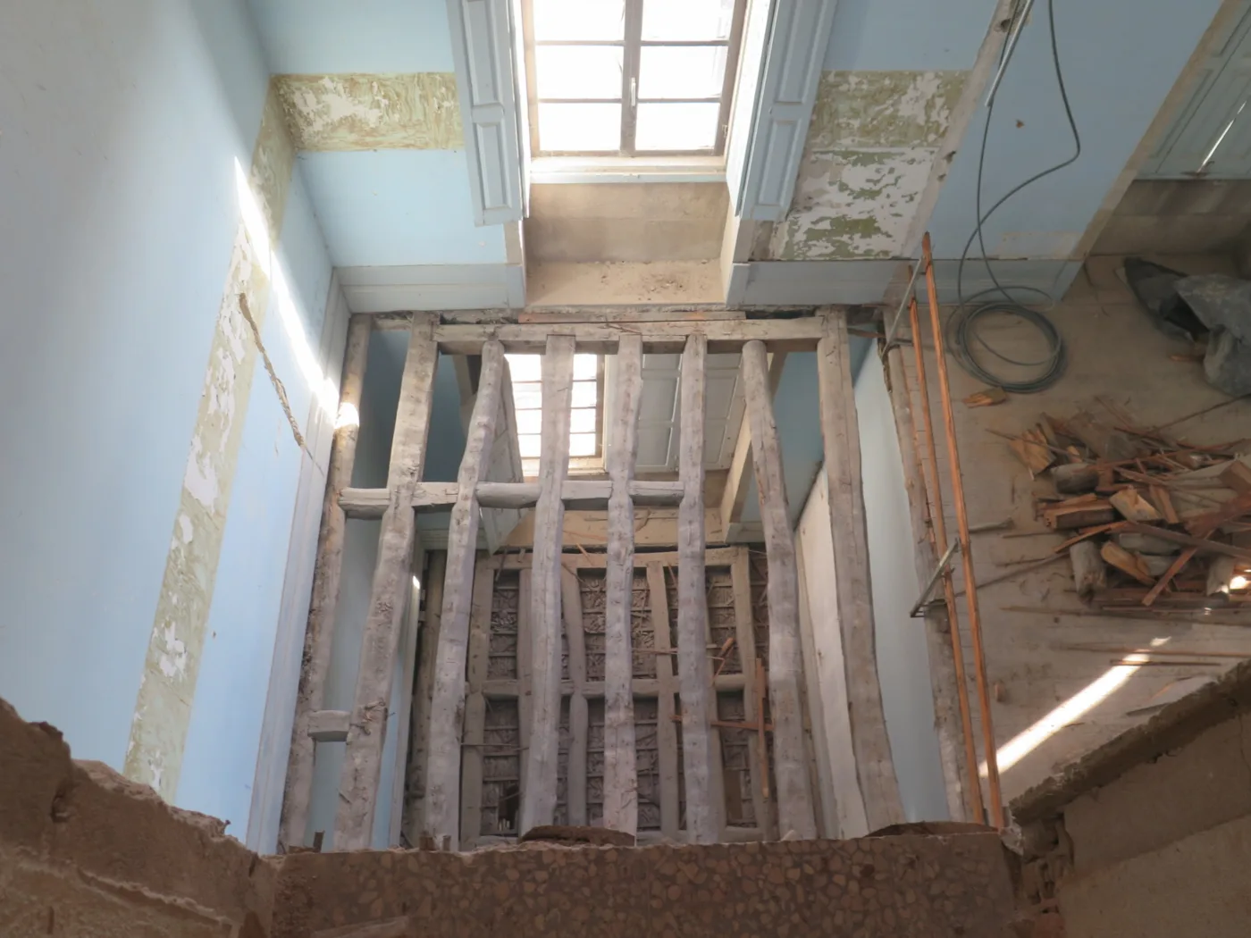 IAP alvenaria madeira inspeção estrutural reabilitação masonry timber structural survey design projeto 13