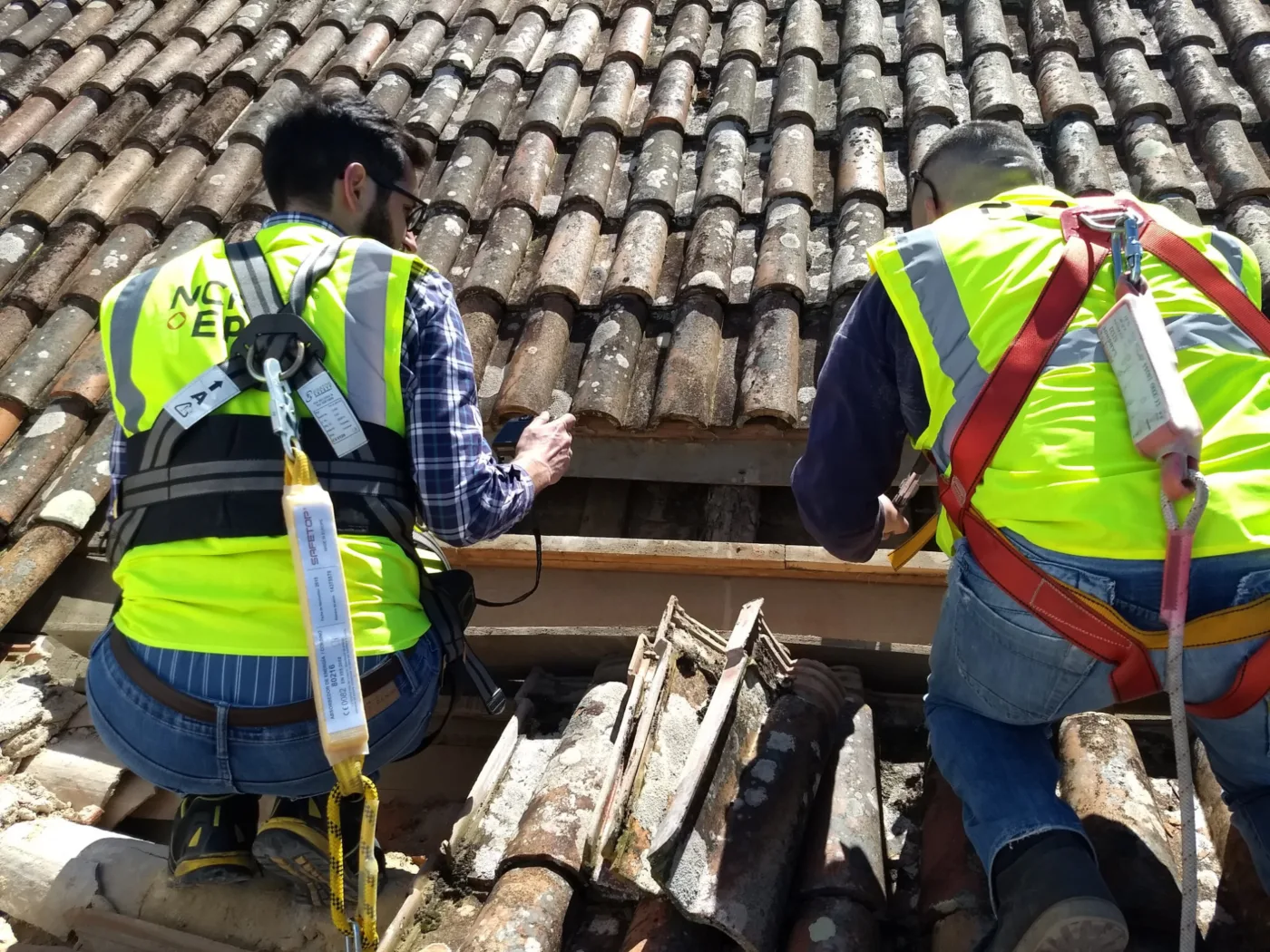 Capela chapel timber roof NDT structural survey cobertura madeira reforço strengthening 01