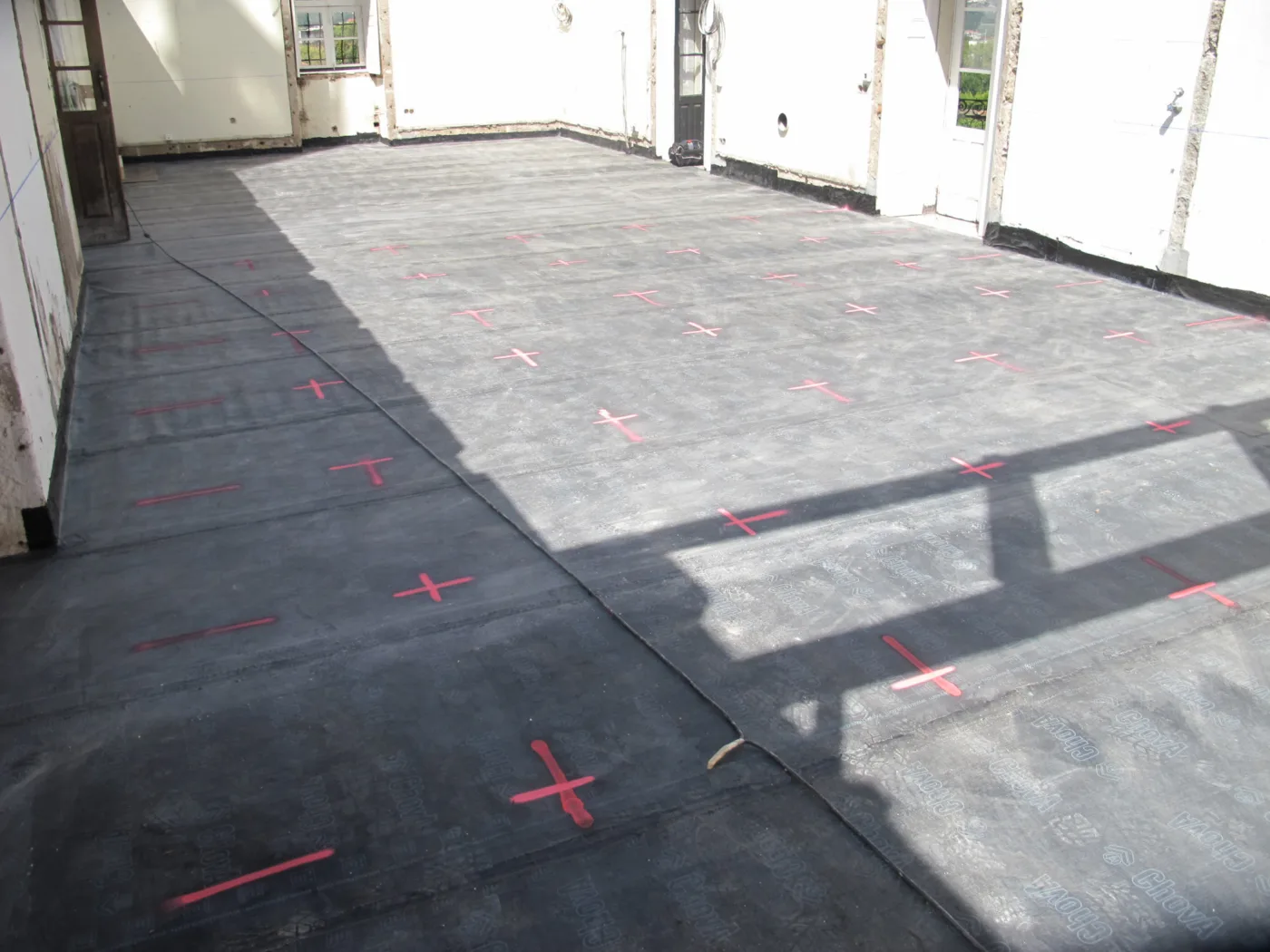 Aveleda timber roof design structural survey load bearing test ensaio de carga cobertura madeira 8