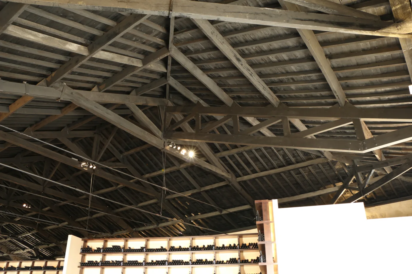 RCV Timber roof industrialwarehouse armazém industrial cobertura madeira NDT Monitoring 6