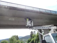 Viaduto Viaduct Betão Armado Reinforced Concrete NDT Ferroscan 1