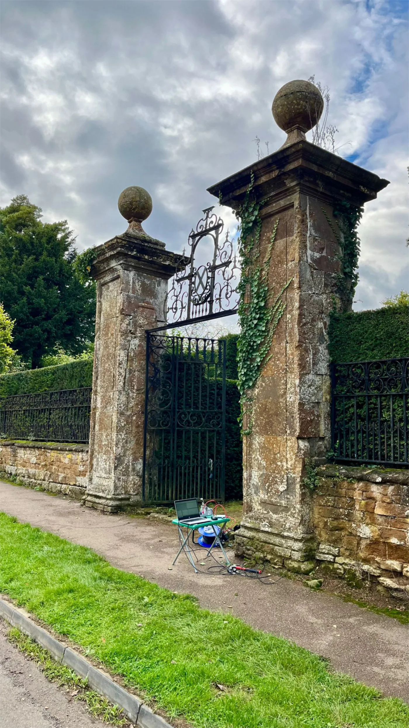 SHM stone masonry pillars NDT structural survey 02