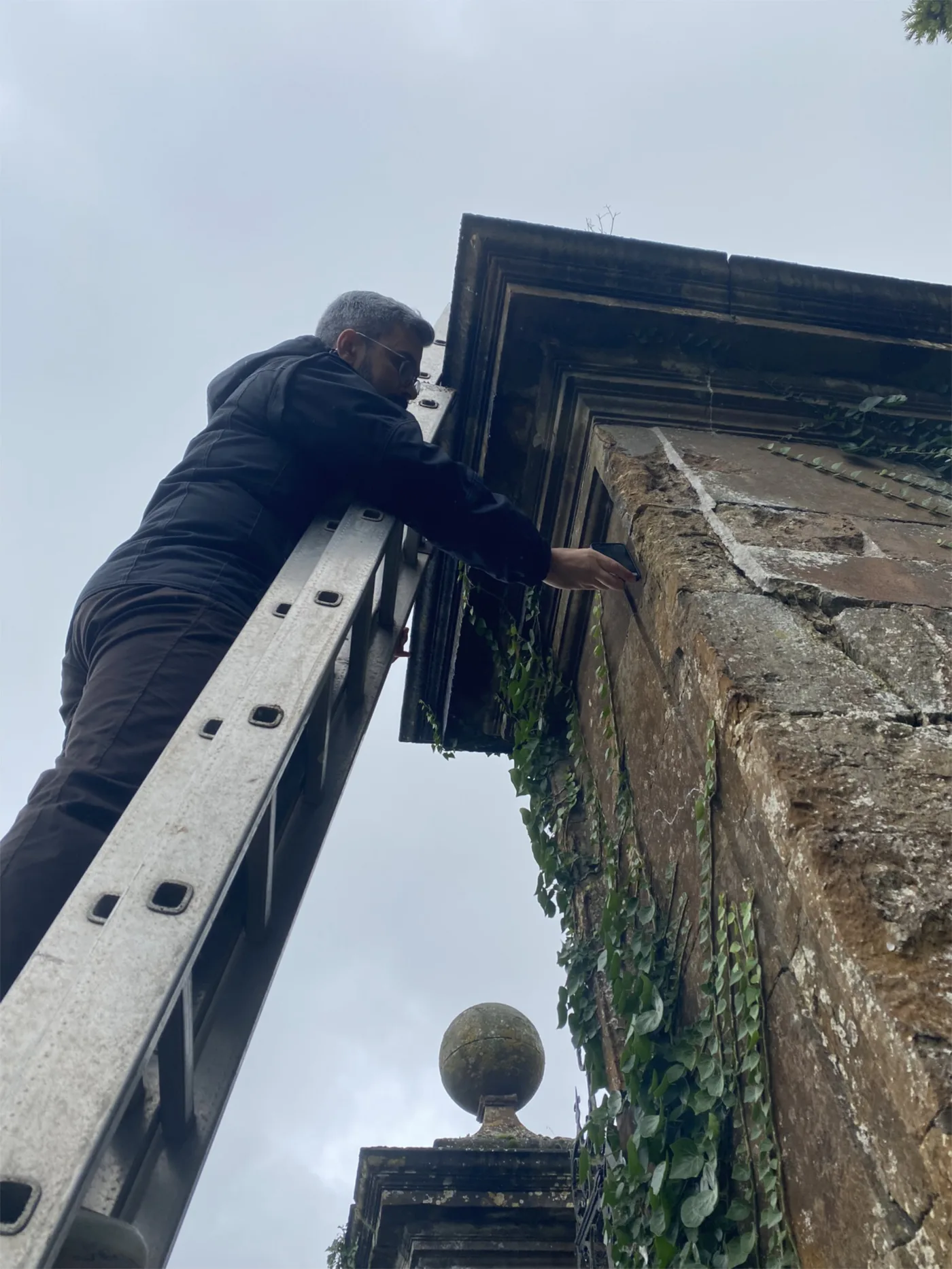 SHM stone masonry pillars NDT structural survey 07