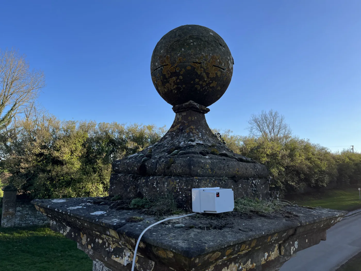 SHM stone masonry pillars NDT structural survey 09