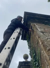 SHM stone masonry pillars NDT structural survey 07